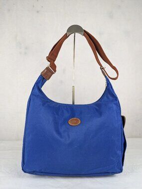 Longchamp Le Pliage Nylon Crossbody Bag blue Made in China.